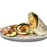 Grilled Halloumi Wrap